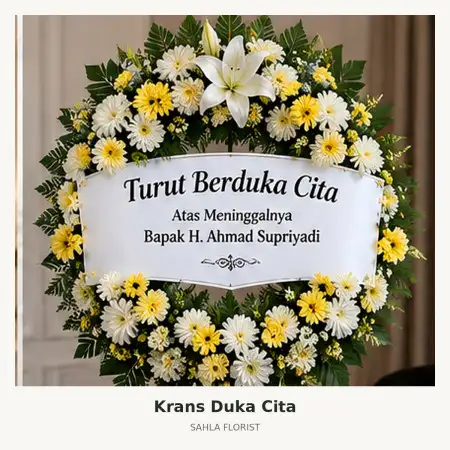 Krans Bunga Duka Keerom